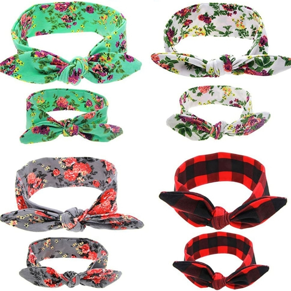 Mother and daughter headbands